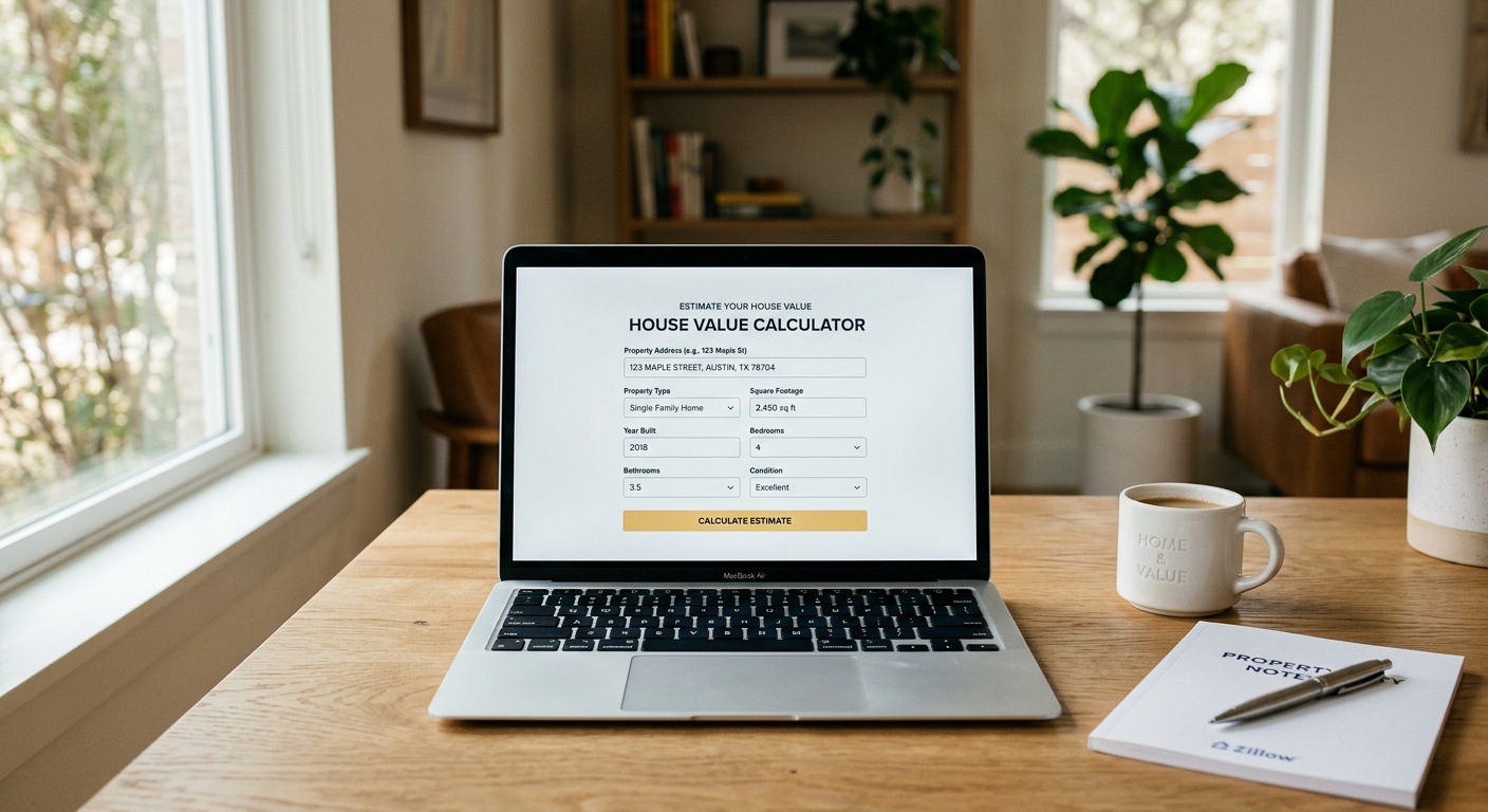 Home value calculator lead generation
