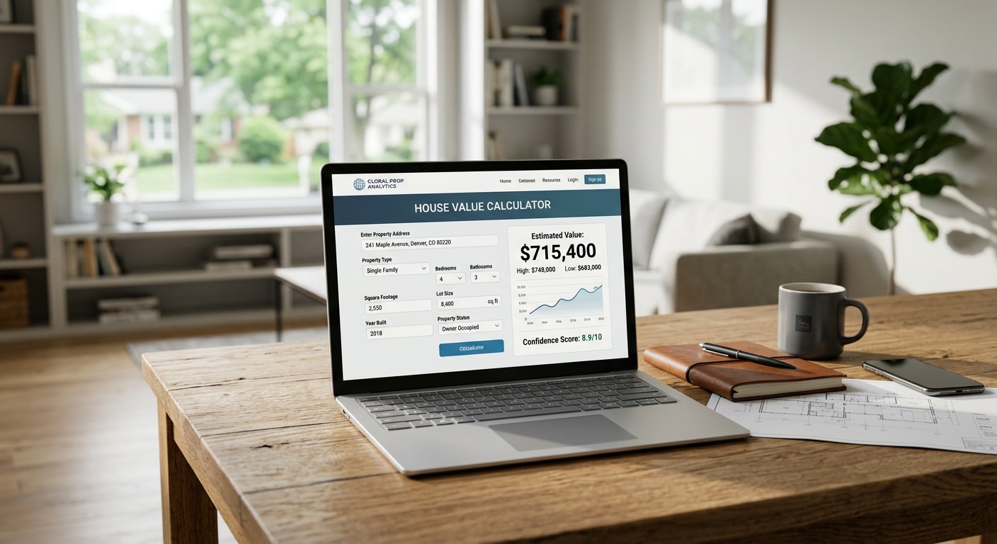 Home value calculator lead generation